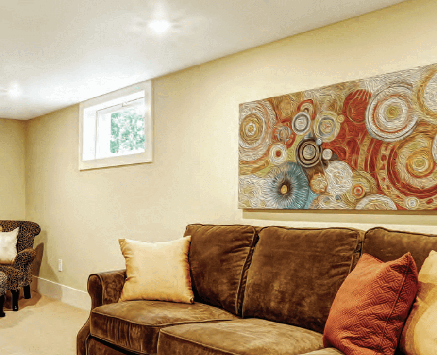 basement hopper window